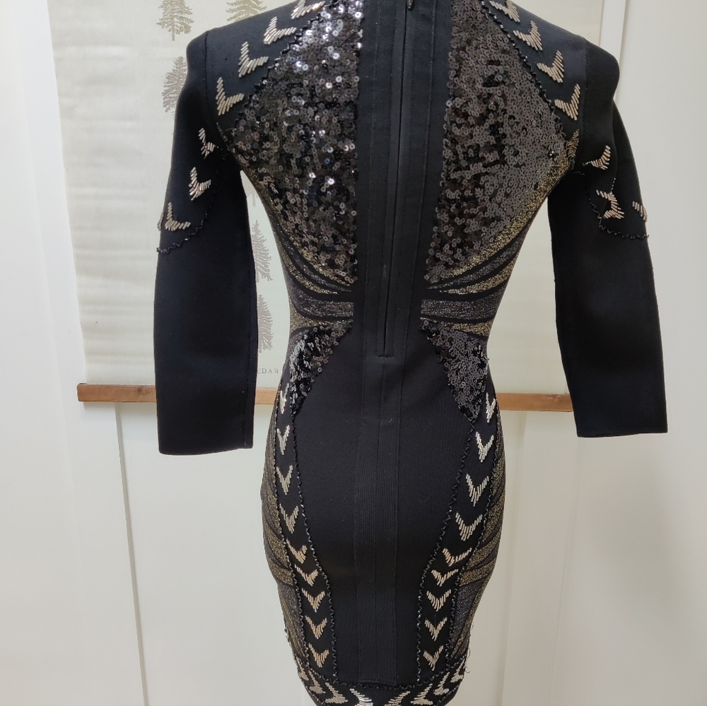 Beaded Bodycon Dress Marciano - Small - Picture 8 of 12
